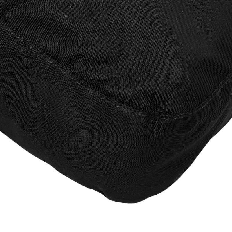 Prada Crossbody Shoulder Bag Black Nylon — view 4