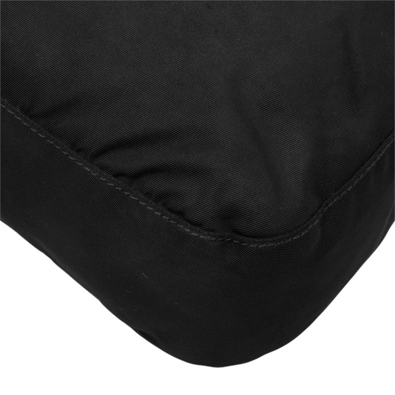 Prada Crossbody Shoulder Bag Black Nylon — view 6