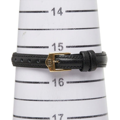Gucci Watch Black Gold Stainless Steel Leather — view 7