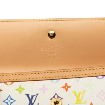 Louis Vuitton Monogram Multicolor Porte Tresor International Trifold Wallet — view 6