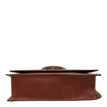 Loewe Barcelona 2-Way Shoulder Bag Brown Leather — view 3