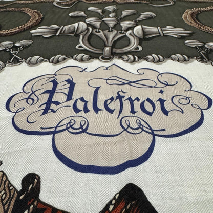 Hermes Carre Geant 140 Palefroi Casisir Shawl Horse Scarf — view 7