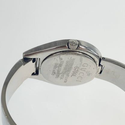 Gucci Vintage Silver Stainless Steel Watch — view 6