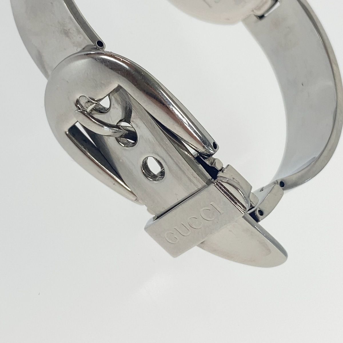 Gucci Vintage Silver Stainless Steel Watch — view 5