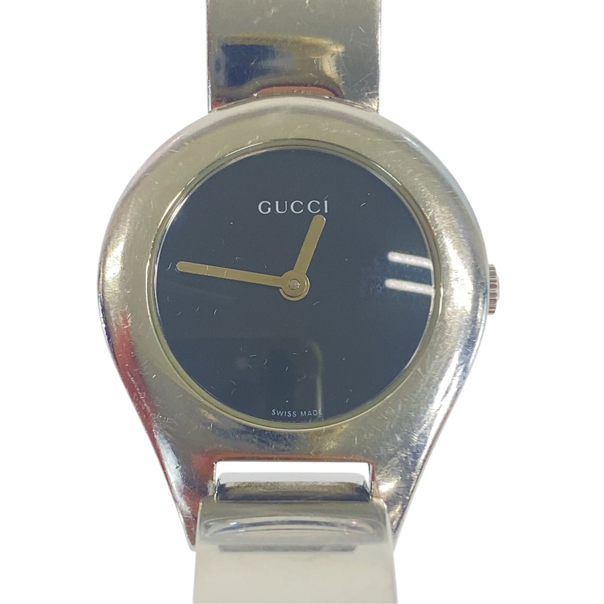 Gucci Vintage Silver Stainless Steel Watch