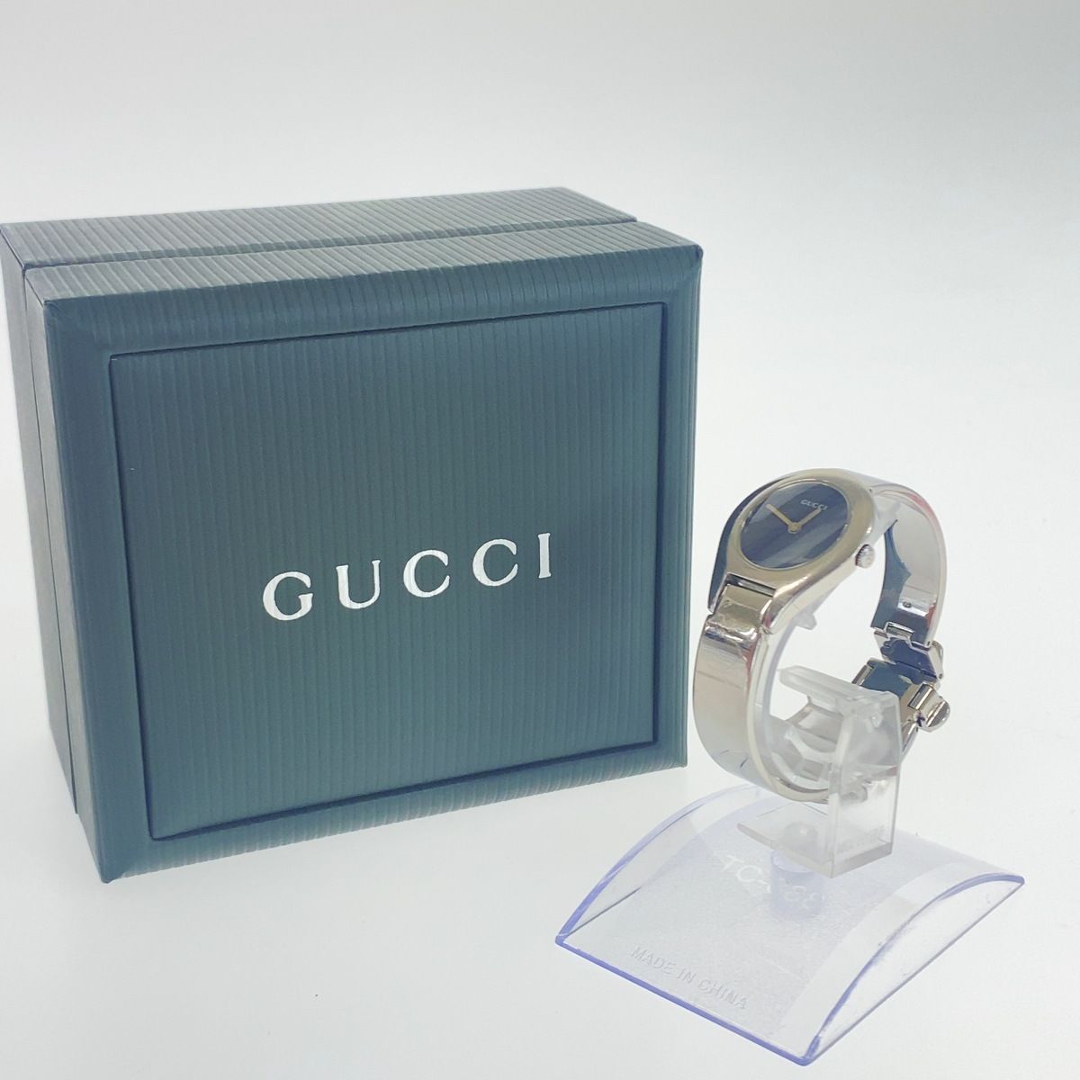 Gucci Vintage Silver Stainless Steel Watch — view 3