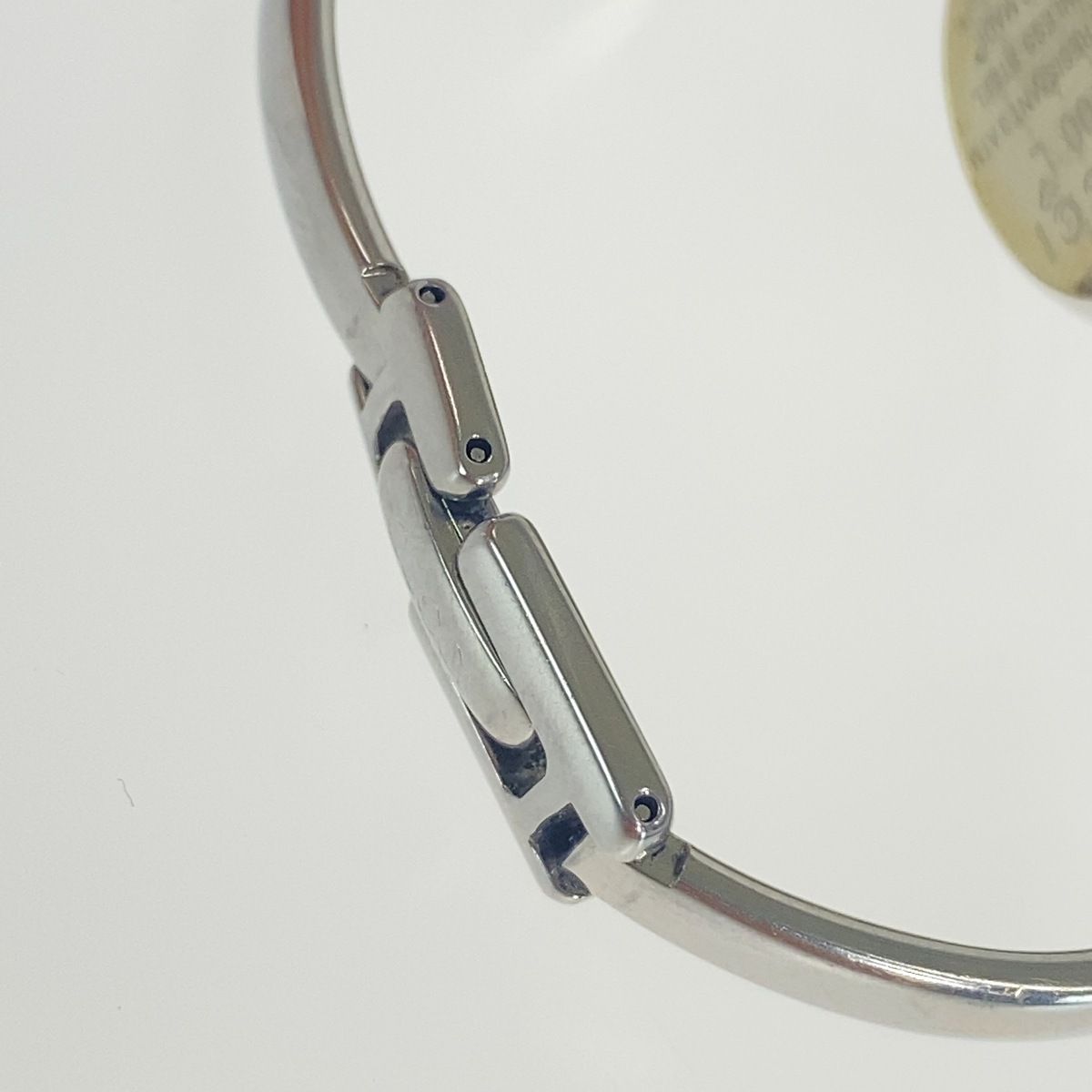 Gucci Vintage Silver Black Metal Watch — view 8