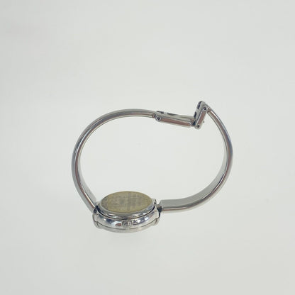 Gucci Vintage Silver Black Metal Watch — view 4