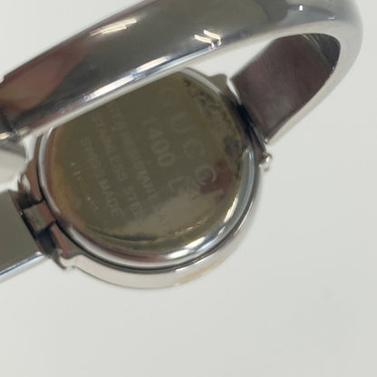 Gucci Vintage Silver Black Metal Watch — view 6