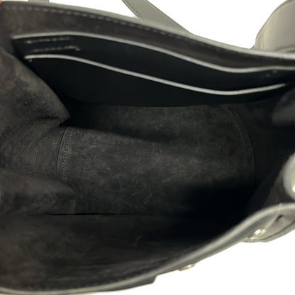 Celine Shoulder Bag Big Bucket with Long Strap Black Leather — view 7