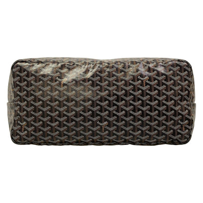 Goyard Tote Bag Saint Louis GM Black Leather — view 5