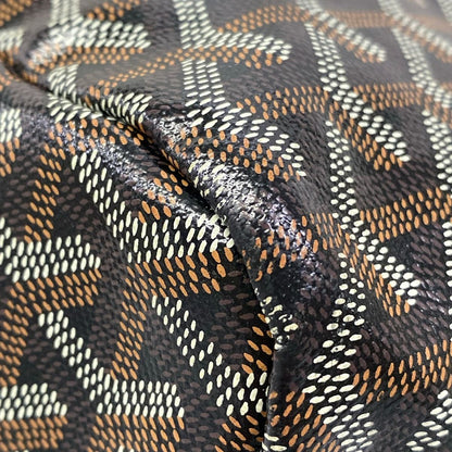 Goyard Tote Bag Saint Louis GM Black Leather — view 6