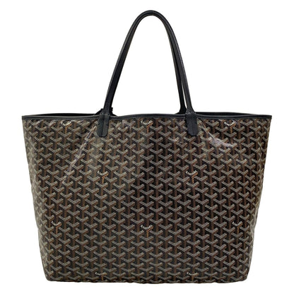 Goyard Tote Bag Saint Louis GM Black Leather