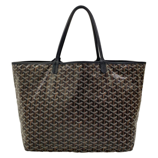 Goyard Tote Bag Saint Louis GM Black Leather