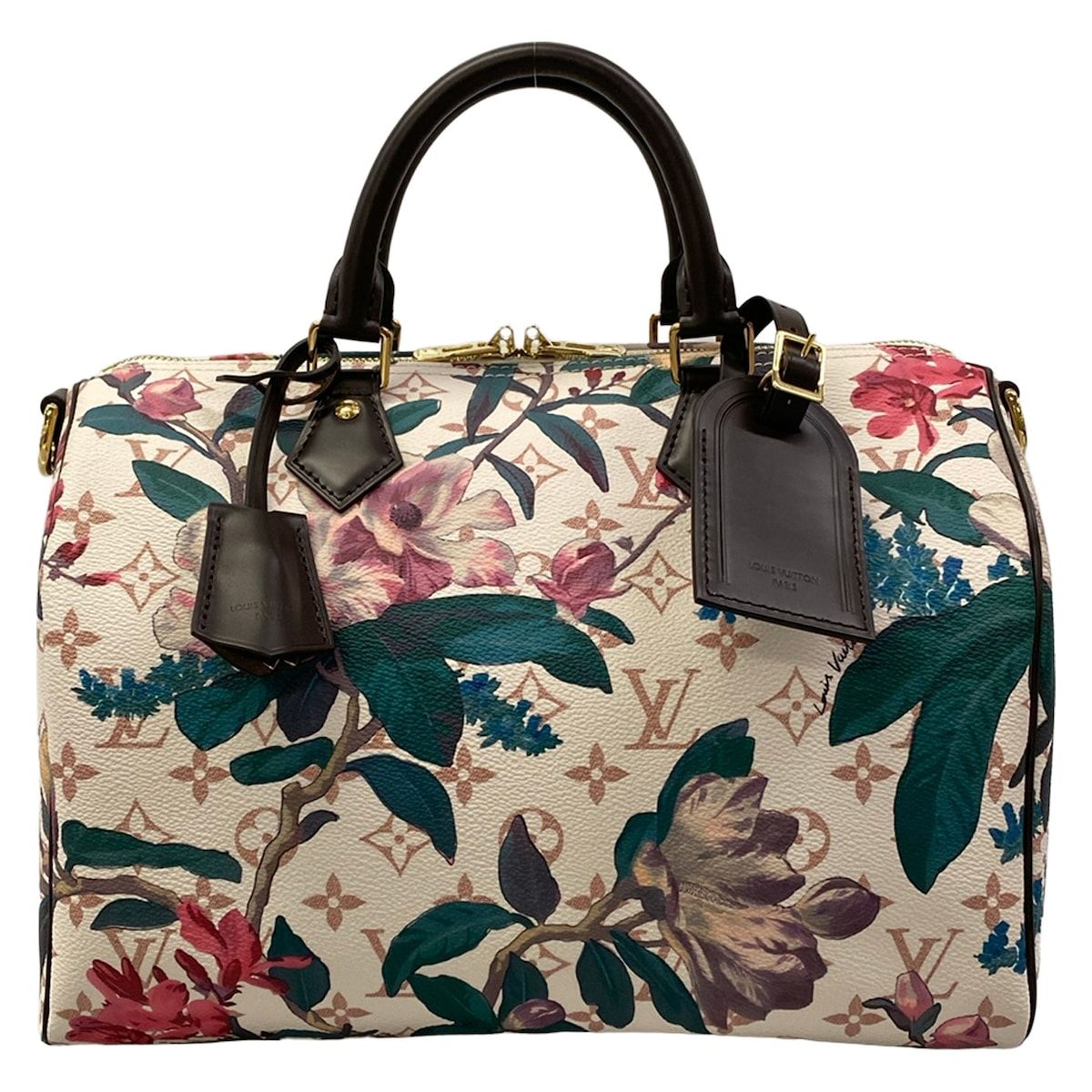 Louis Vuitton Handbag Monogram Eden Speedy Soft 30