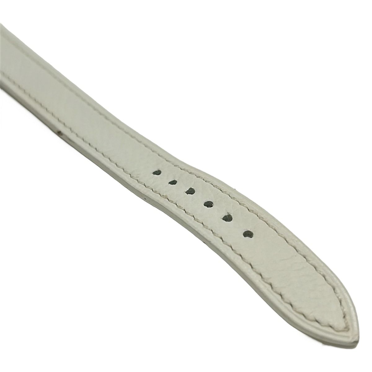 Hermes Watch Kelly 2 Double Wrap Leather Strap I White — view 8