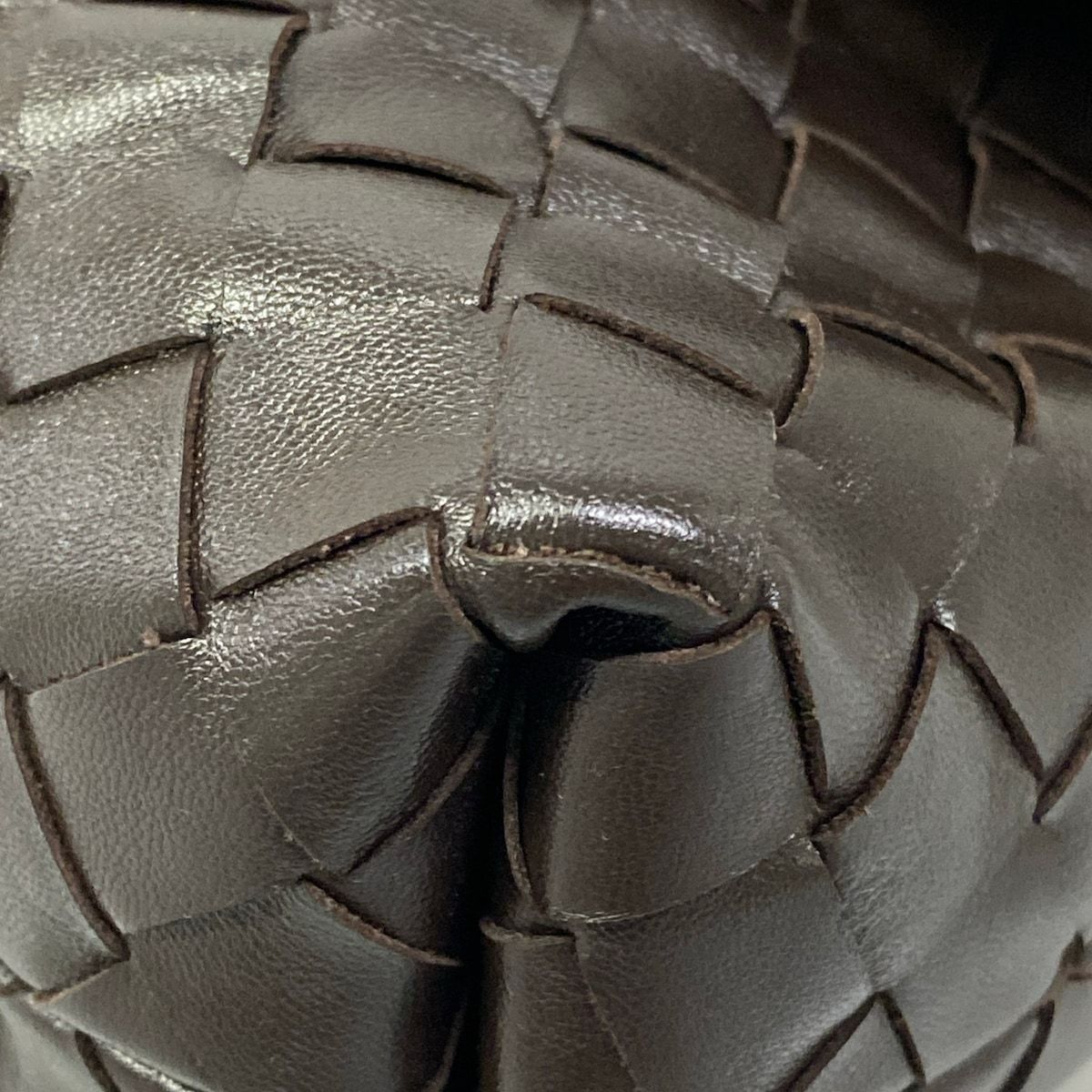 Bottega Veneta Shoulder Bag Giorno Fondente Leather — view 6