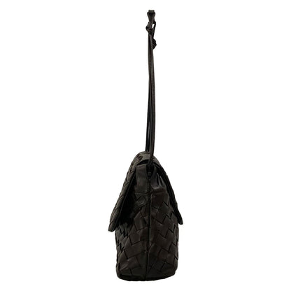 Bottega Veneta Shoulder Bag Giorno Fondente Leather — view 4