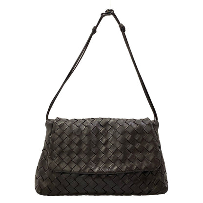 Bottega Veneta Shoulder Bag Giorno Fondente Leather