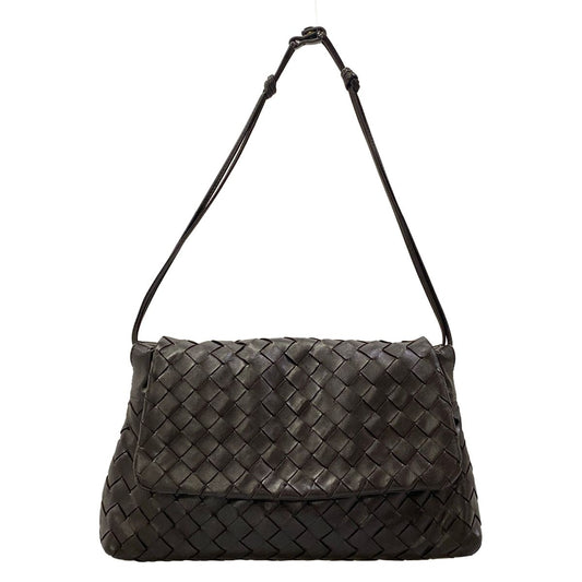 Bottega Veneta Shoulder Bag Giorno Fondente Leather