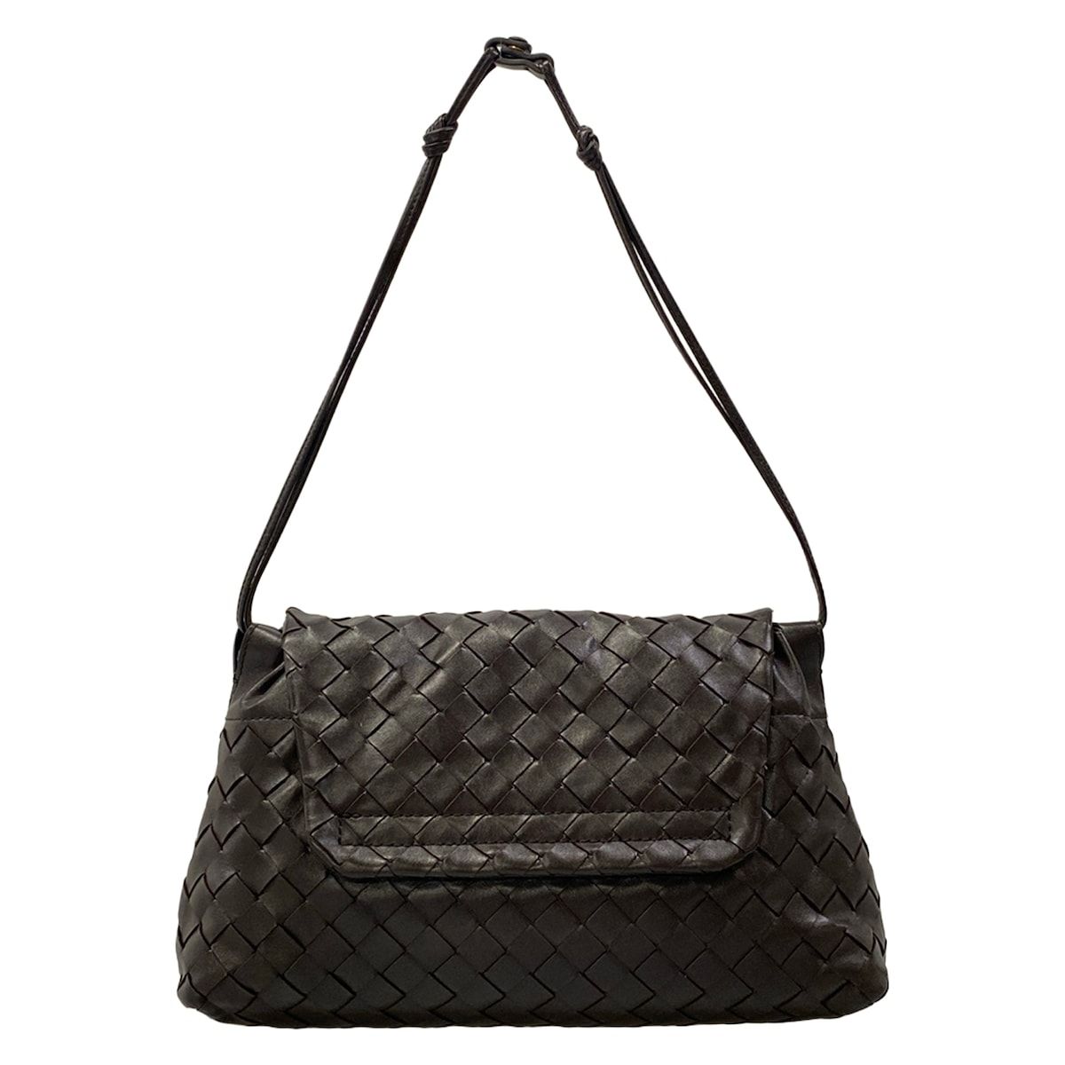 Bottega Veneta Shoulder Bag Giorno Fondente Leather — view 3