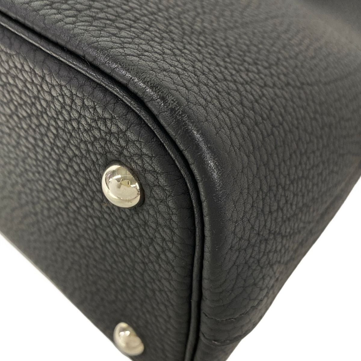 Hermes Handbag Bolide 31 Black Silver — view 7