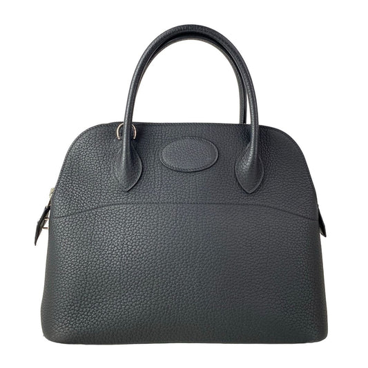 Hermes Handbag Bolide 31 Black Silver