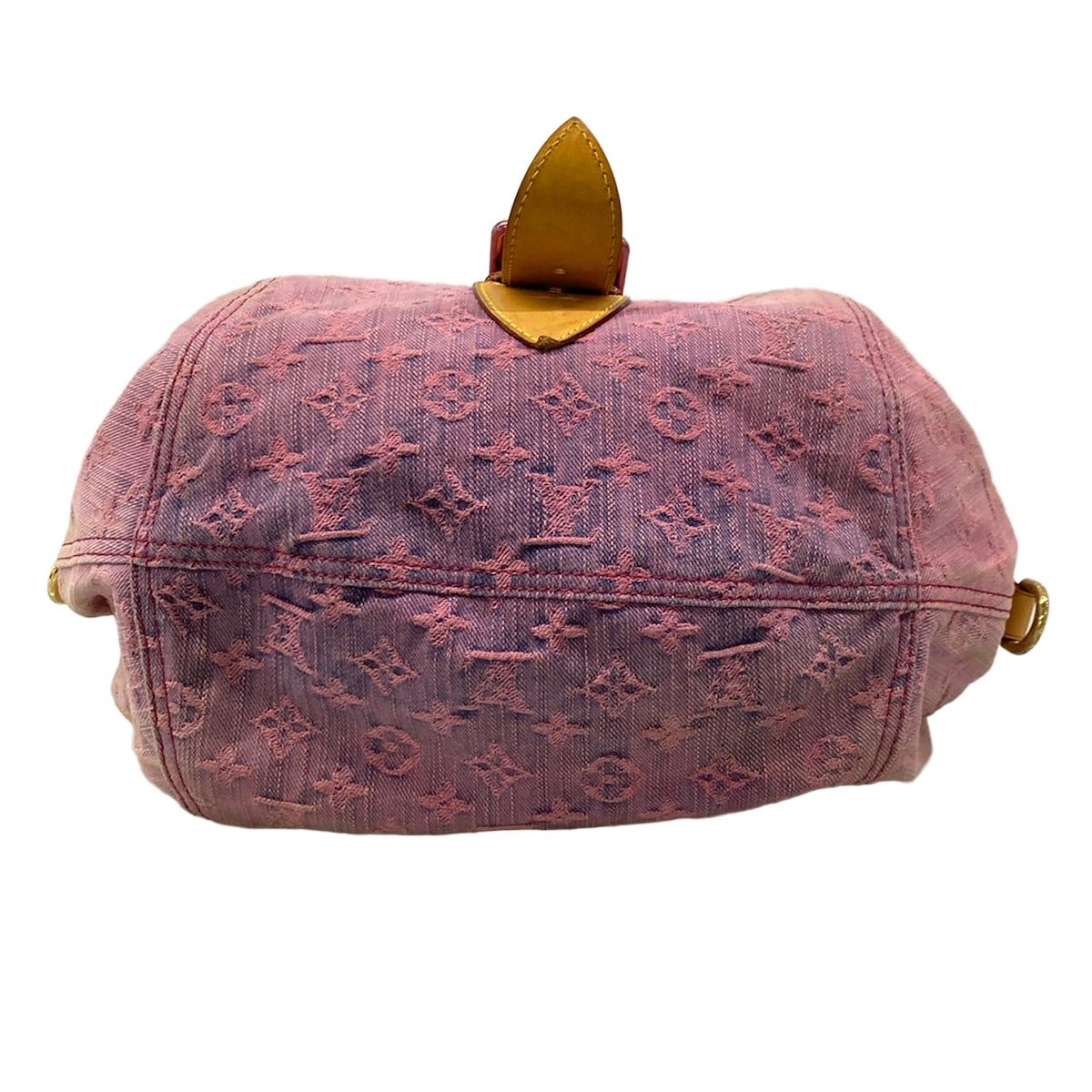Louis Vuitton Shoulder Bag Monogram Denim Sunshine Rose — view 5