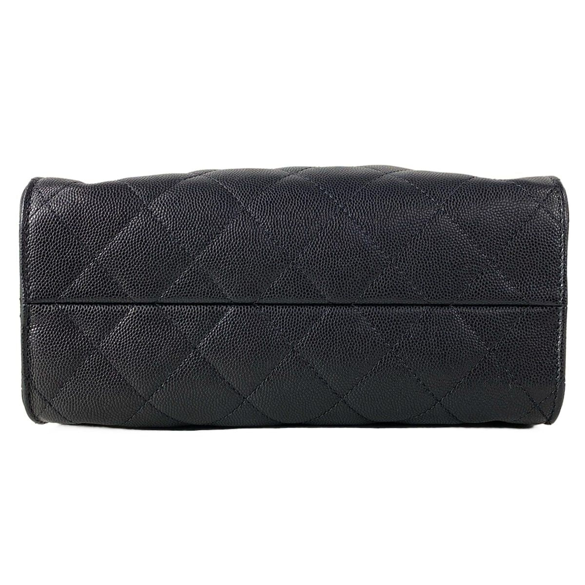 Chanel Shoulder Bag 25 Mini Black Chain Vintage Gold — view 5