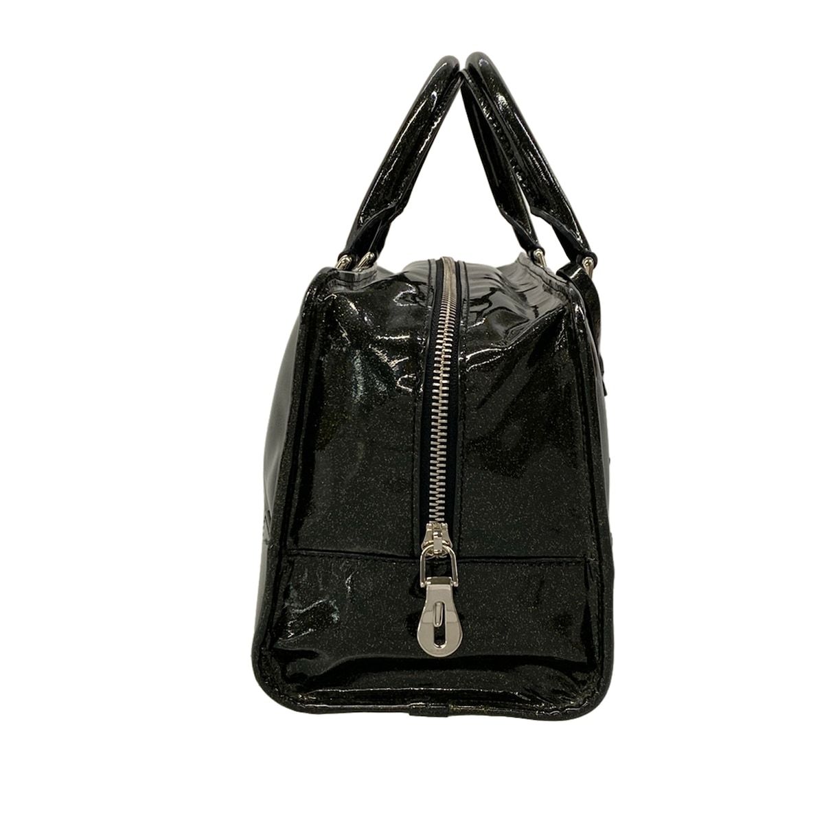 Loewe Handbag Amazona 28 Black Glitter Leather — view 2