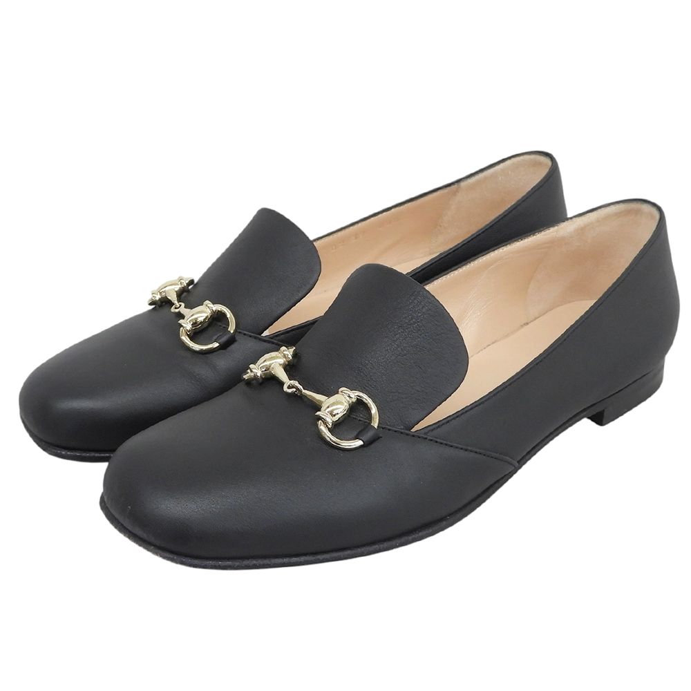 Gucci Horsebit Loafer Shoes Black