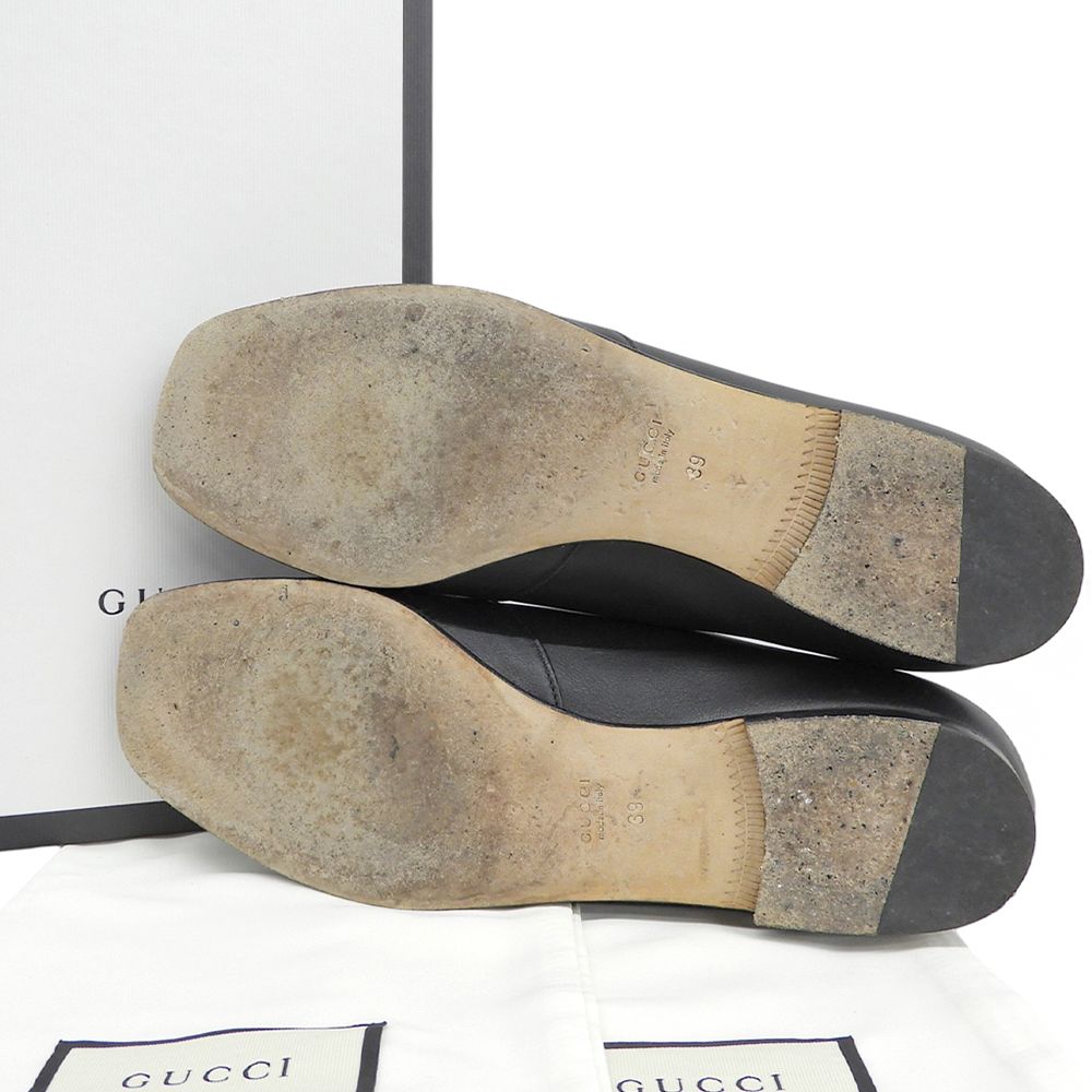 Gucci Horsebit Loafer Shoes Black — view 2