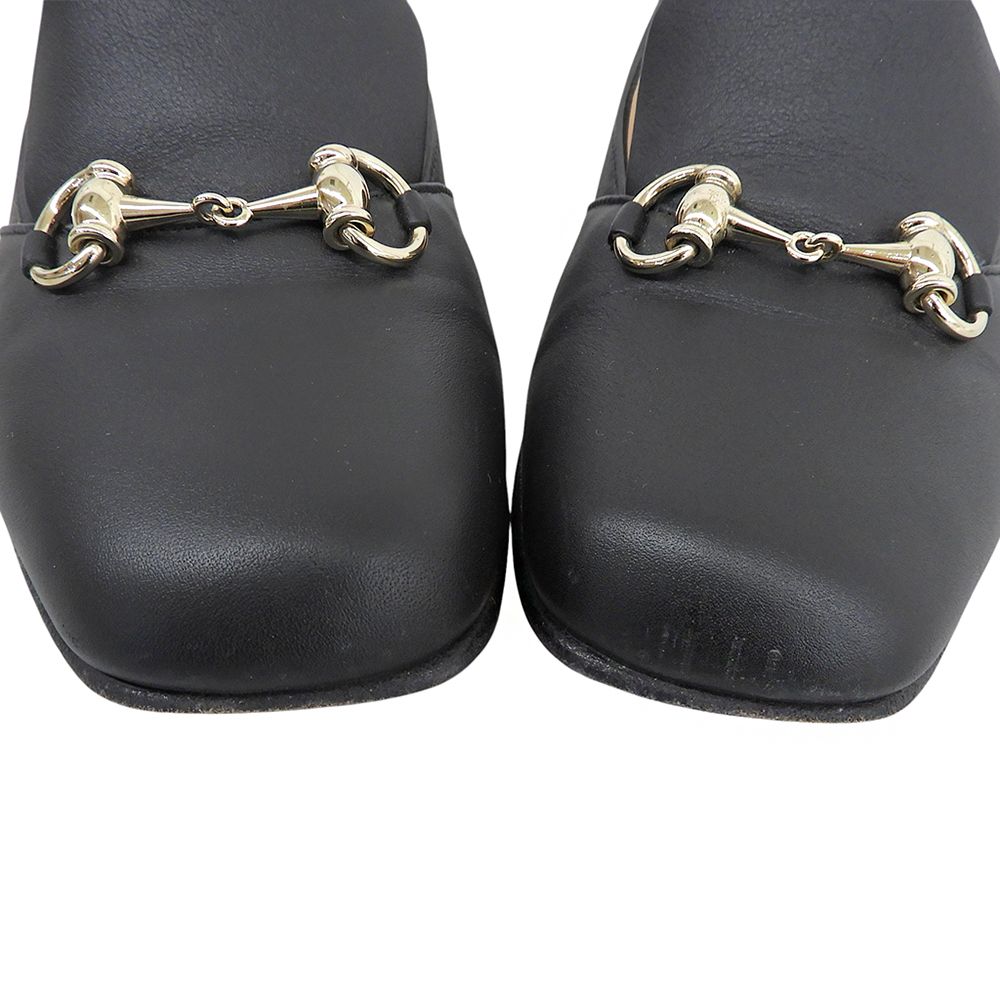 Gucci Horsebit Loafer Shoes Black — view 3