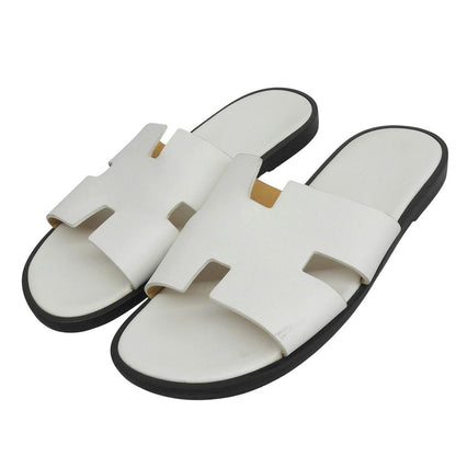 Hermes Izmir Sandals White