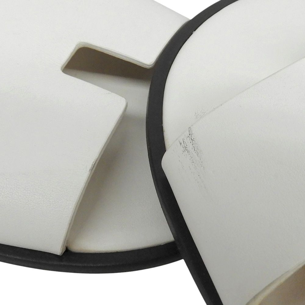 Hermes Izmir Sandals White — view 4