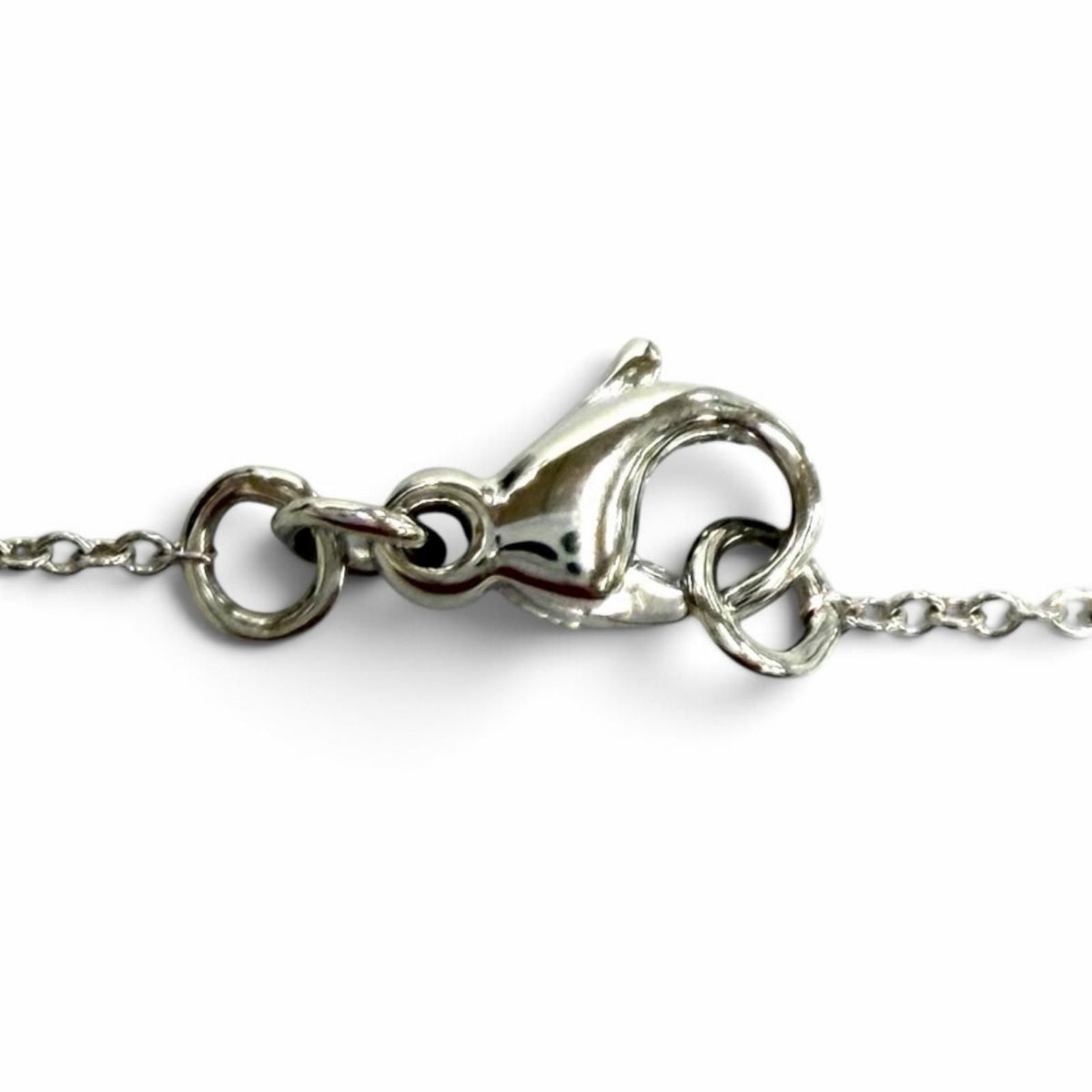 Tiffany & Co 750 Cross Pendant White Gold — view 7