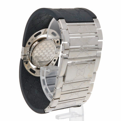 Gucci Noir Watch Clock Stainless Steel 112 Quartz — view 4