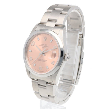 Rolex Date Oyster Perpetual Watch Stainless Steel Automatic — view 3