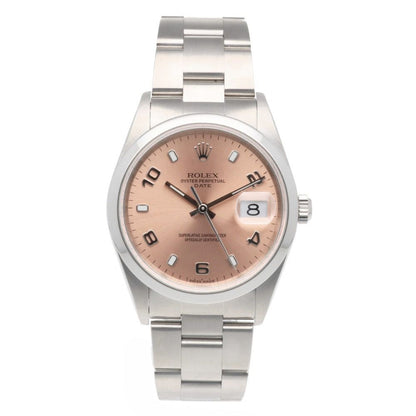 Rolex Date Oyster Perpetual Watch Stainless Steel Automatic — view 8