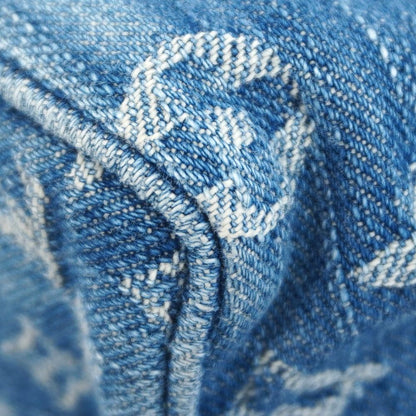 Louis Vuitton Handbag Monogram Denim Nano Speedy Blue 2-Way Bag — view 6