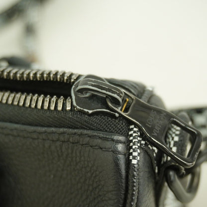 Louis Vuitton Handbag Damier Distorted Keepall XS Black 2-Way Bag — view 6