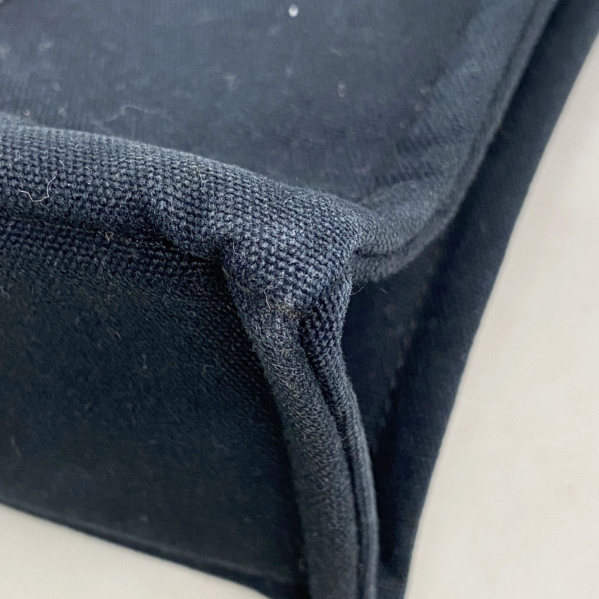 Hermes Tote Bag Fourre Tout PM Canvas Black Silver — view 8