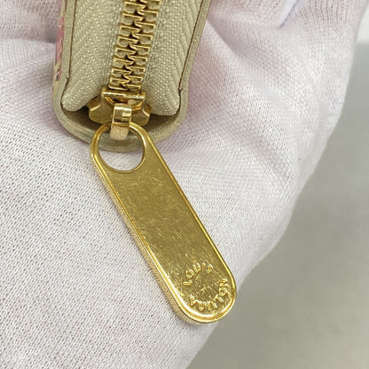 Louis Vuitton Wallet Vernis Leopard Zippy Blanc Corail — view 7