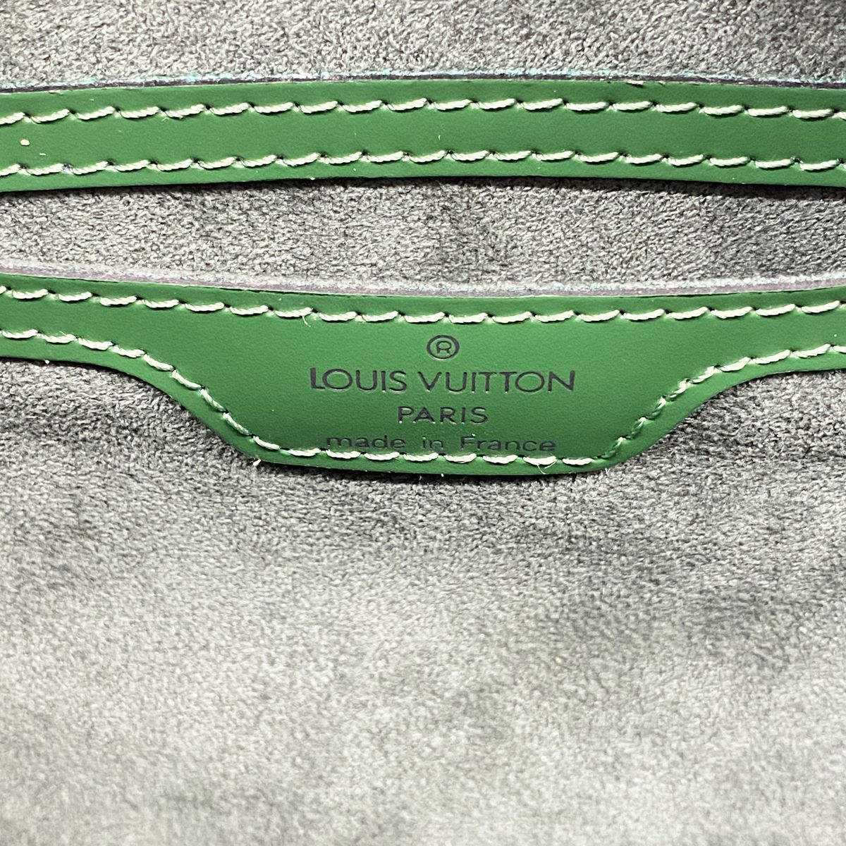 Louis Vuitton Handbag Epi Soufflot Borneo Green — view 5