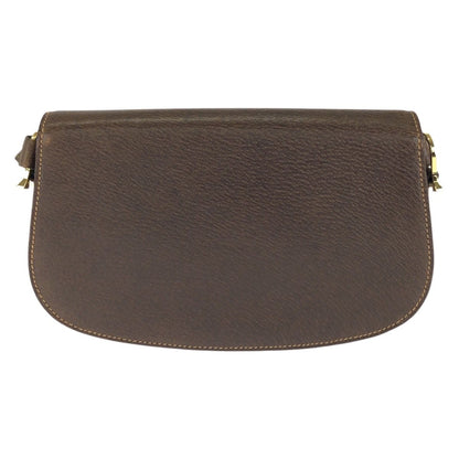 Gucci Vintage Gucci Horsebit Brown Gold Leather Shoulder Bag — view 2