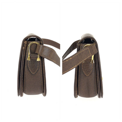 Gucci Vintage Gucci Horsebit Brown Gold Leather Shoulder Bag — view 8