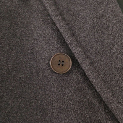 Max Mara Maxmara Coat S Wool Silk Silver Tag 38 — view 6
