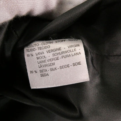 Max Mara Maxmara Coat S Wool Silk Silver Tag 38 — view 3