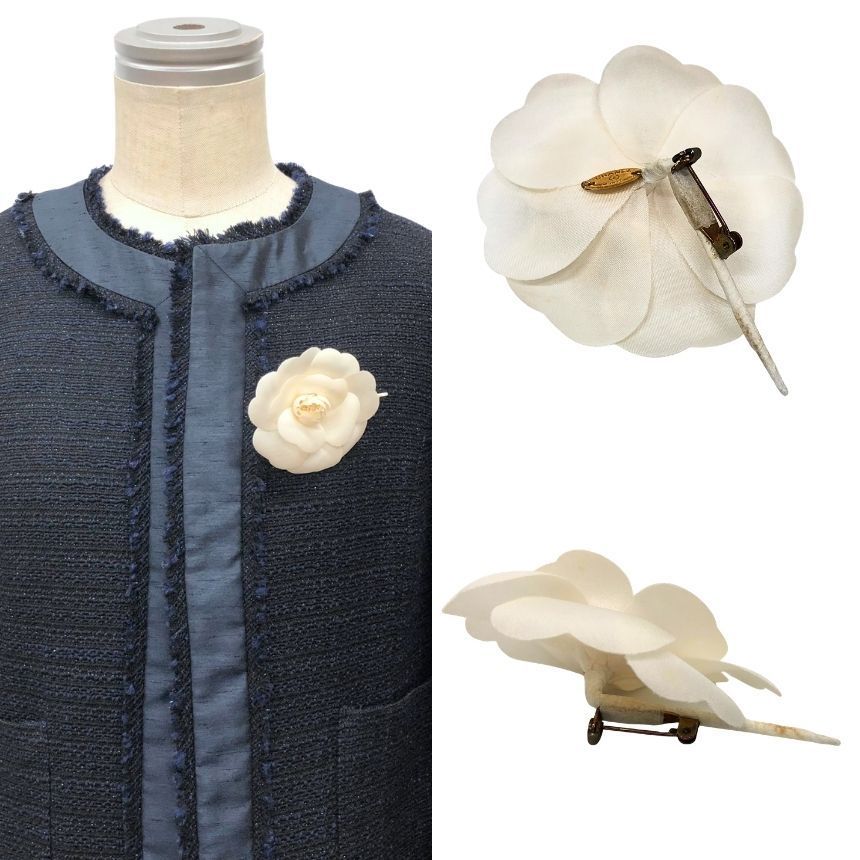 Chanel Camellia Corsage Brooch — view 2