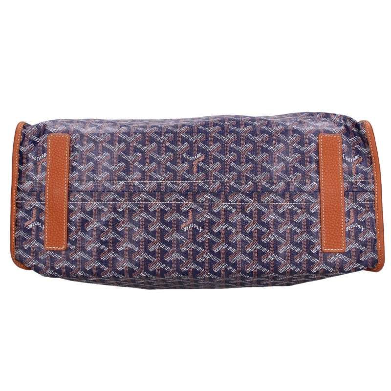 Goyard Ardy PM Canvas Leather Trim Tote Bag — view 4